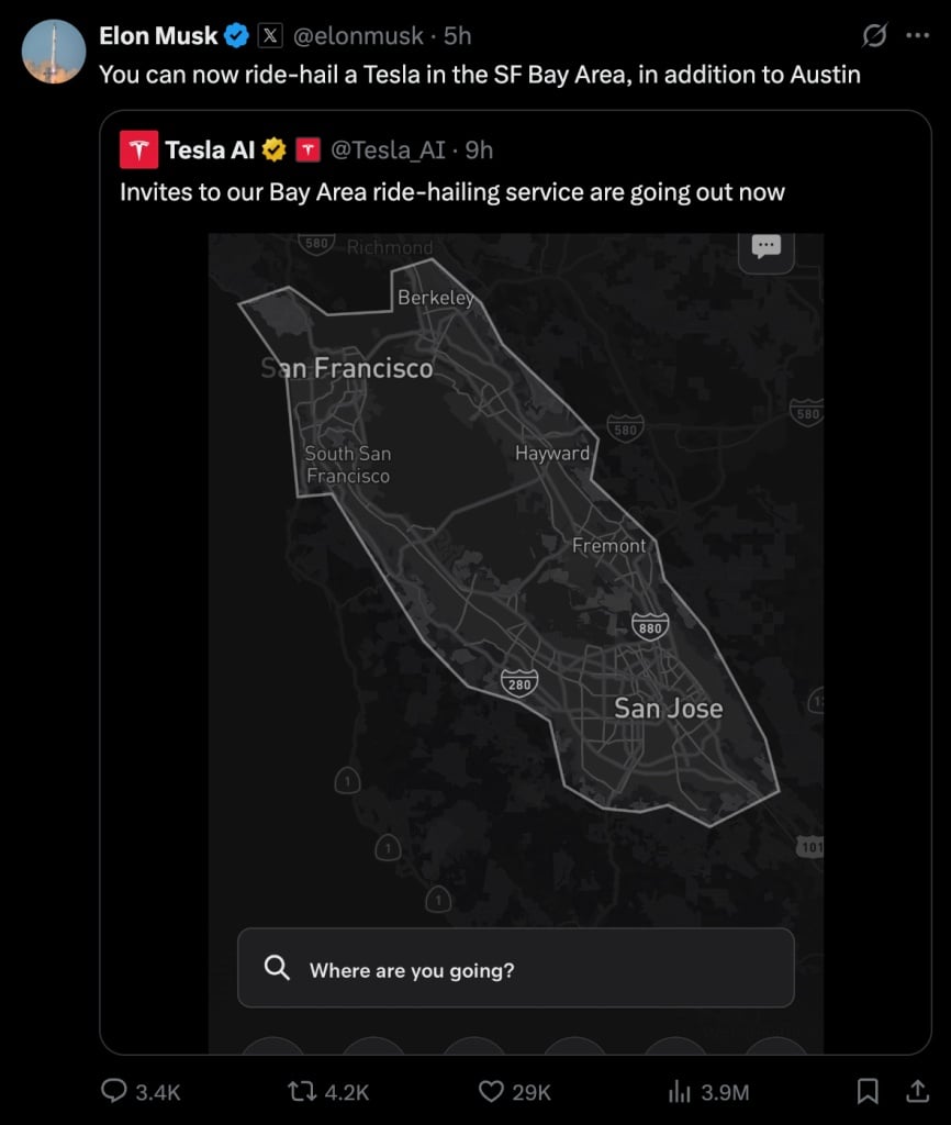 xe tu lai Tesla anh 1