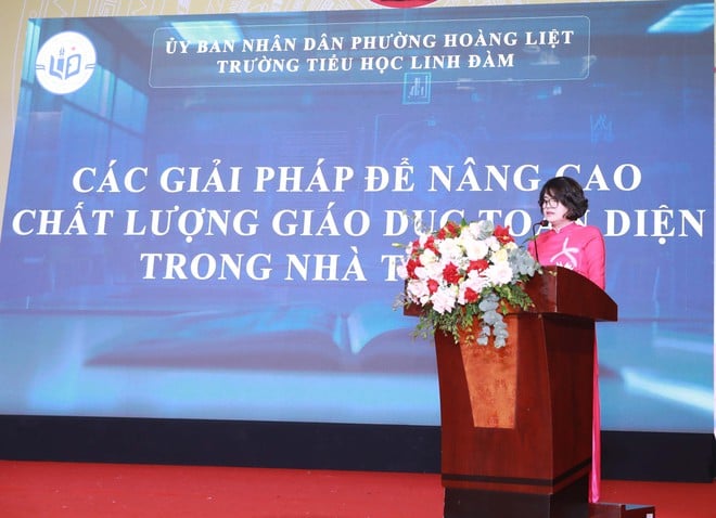 Phường Hoàng Liệt: 6 nhiệm vụ trọng tâm năm học 2025-2026- Ảnh 3.