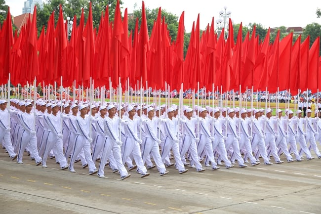 13 khối quần chúng rạng rỡ trong buổi Tổng duyệt A80 - Ảnh 1.