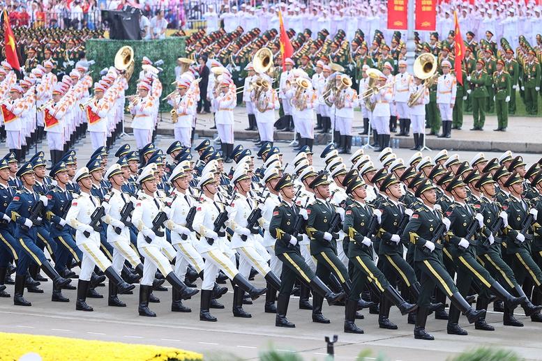 Tổng duyệt cấp Nhà nước Lễ kỷ niệm, diễu binh, diễu hành Quốc khánh 2/9 thành công tốt đẹp- Ảnh 8.