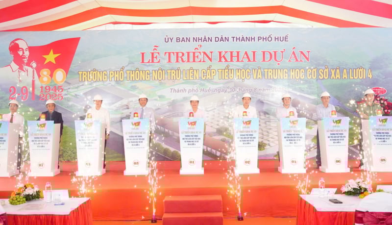เมืองเว้สร้างโรงเรียนประจำระดับกลาง 2 แห่ง มูลค่ากว่า 500,000 ล้านดอง ในพื้นที่ภูเขาของอาหลัว -0