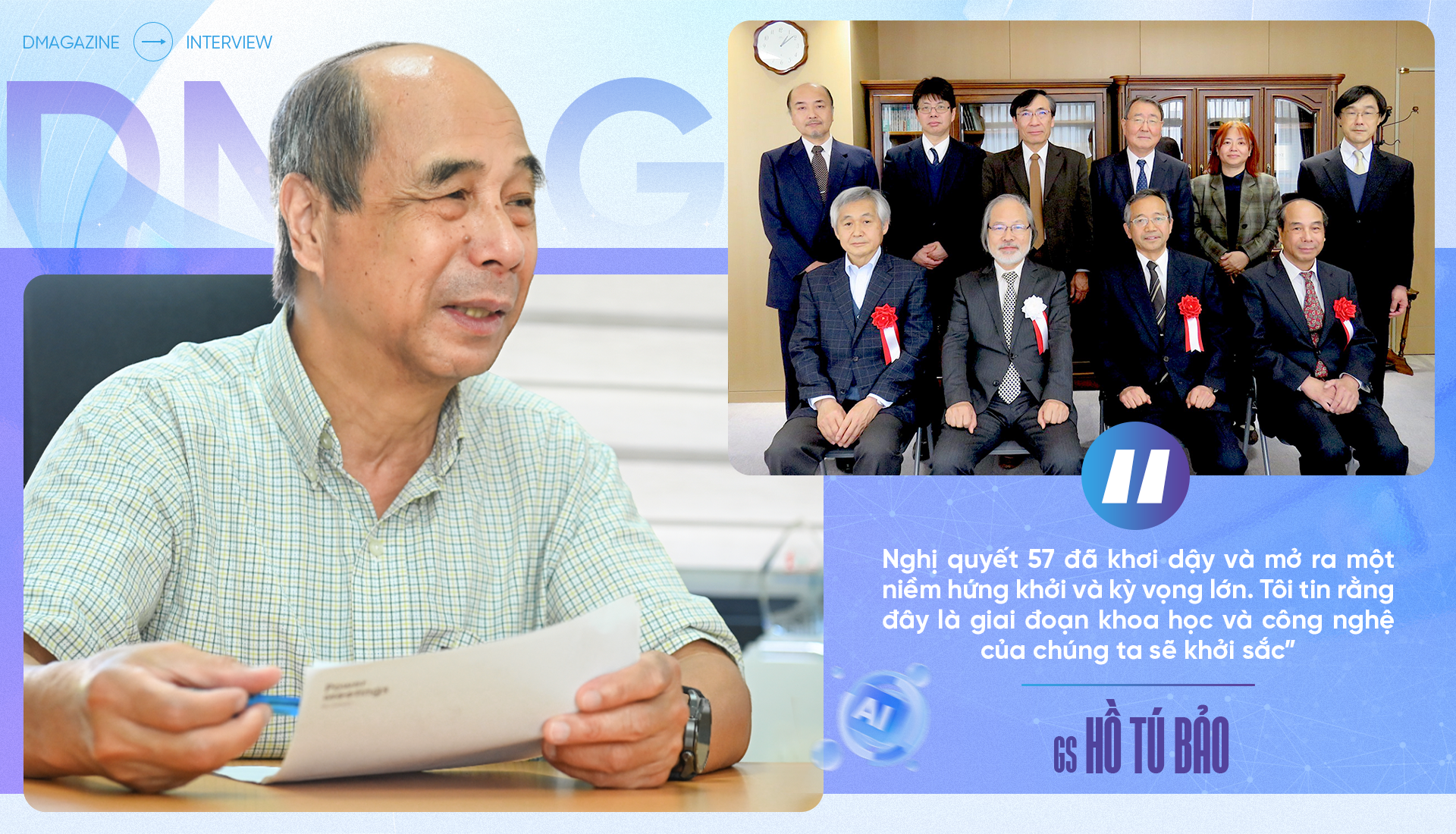 GS Hồ Tú Bảo: Lòng yêu nước là động lực cho hành trình chiến trường đến AI - 33