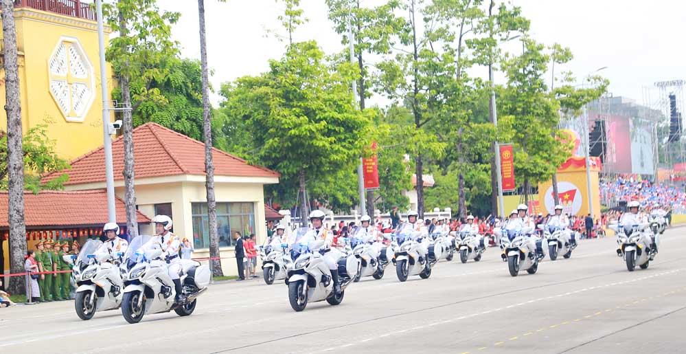 Veículos policiais especiais.