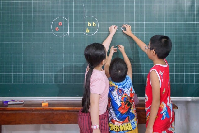 Lớp dạy tiếng Anh vui hè- Ảnh 2.