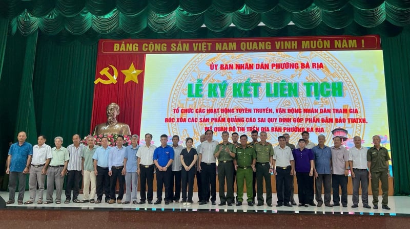 Ho-Chi-Minh-Stadt: 168 Gemeinden, Bezirke und Sonderzonen starteten gleichzeitig eine Kampagne zur Bekämpfung illegaler Werbung -2