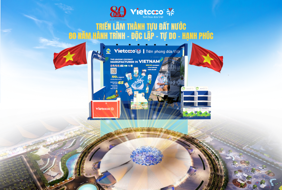 Vietcoco mang tinh hoa dừa Việt hòa nhịp cùng không khí đại lễ Quốc khánh 2/9 - 1