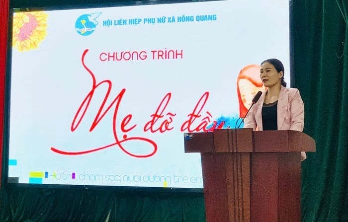 Hưng Yên: Hội LHPN xã Hồng Quang trao kinh phí đỡ đầu 64 trẻ em mồ côi trước thềm năm học mới- Ảnh 2.