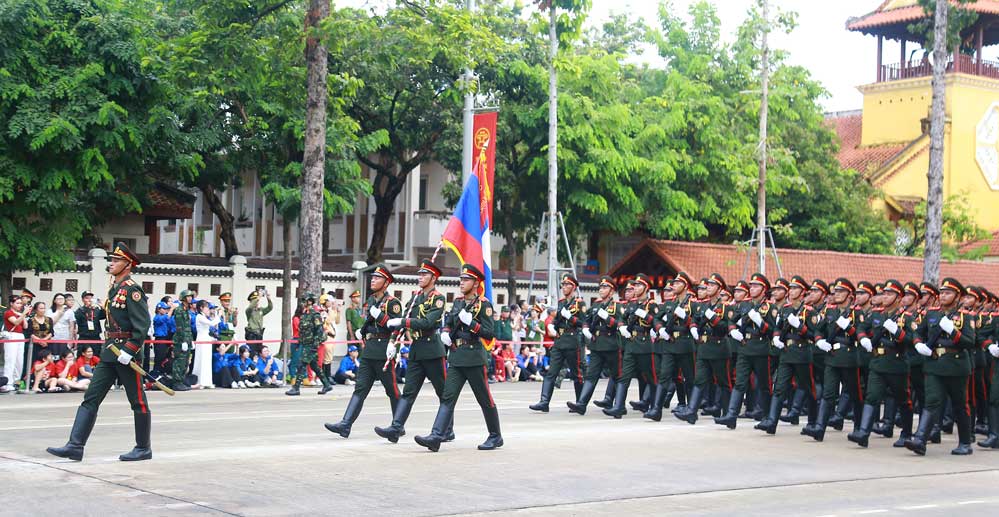 Bloco do Exército do Laos.