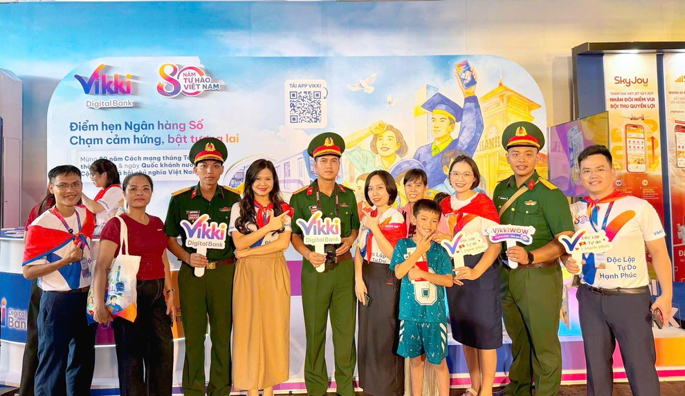 Mở tài khoản Vikki An sinh để nhận quà mừng Quốc khánh - 1