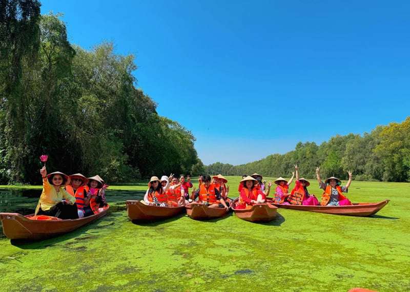 ជិះកង់លើទឹក - ល្បែងអន្តរជាតិដឹកព្រលឹងទន្លេ Dong Thap Muoi -0
