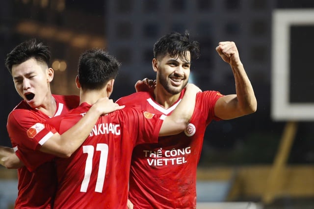 Bảng xếp hạng V-League: Thể Công Viettel lên ngôi nhì, 'sốc' với nhóm cuối- Ảnh 1.