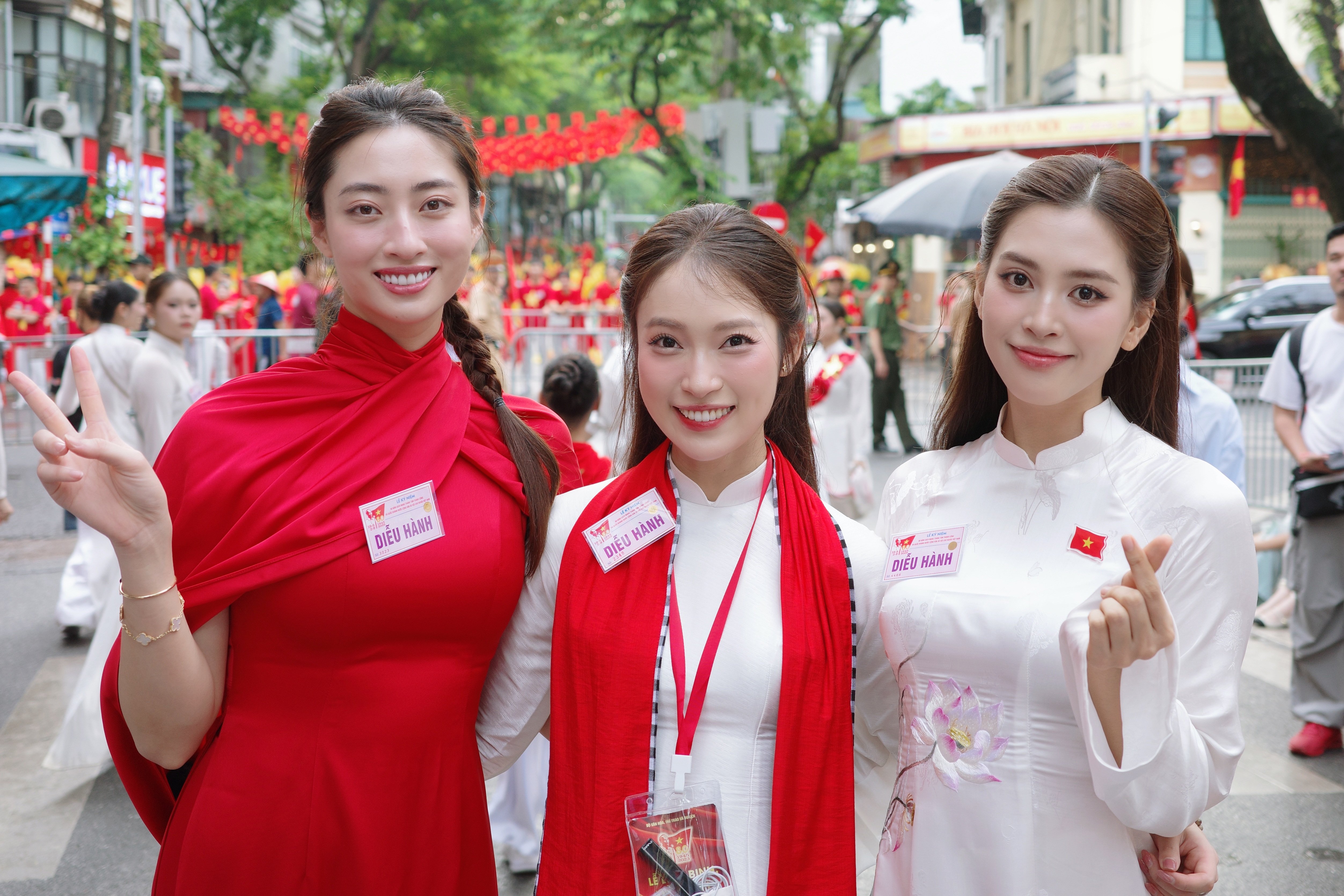 Hoa hậu Tiểu Vy đọ sắc cùng Thiếu tá công an vào vai girl phố - 5
