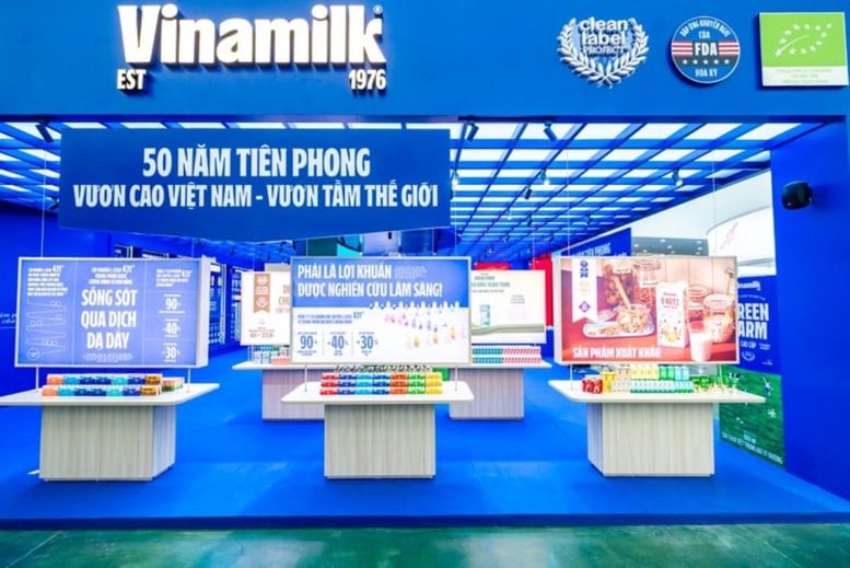 Vinamilk tạo điểm nhấn tại Triển lãm '80 năm Hành trình Độc lập - Tự do - Hạnh phúc'- Ảnh 1.