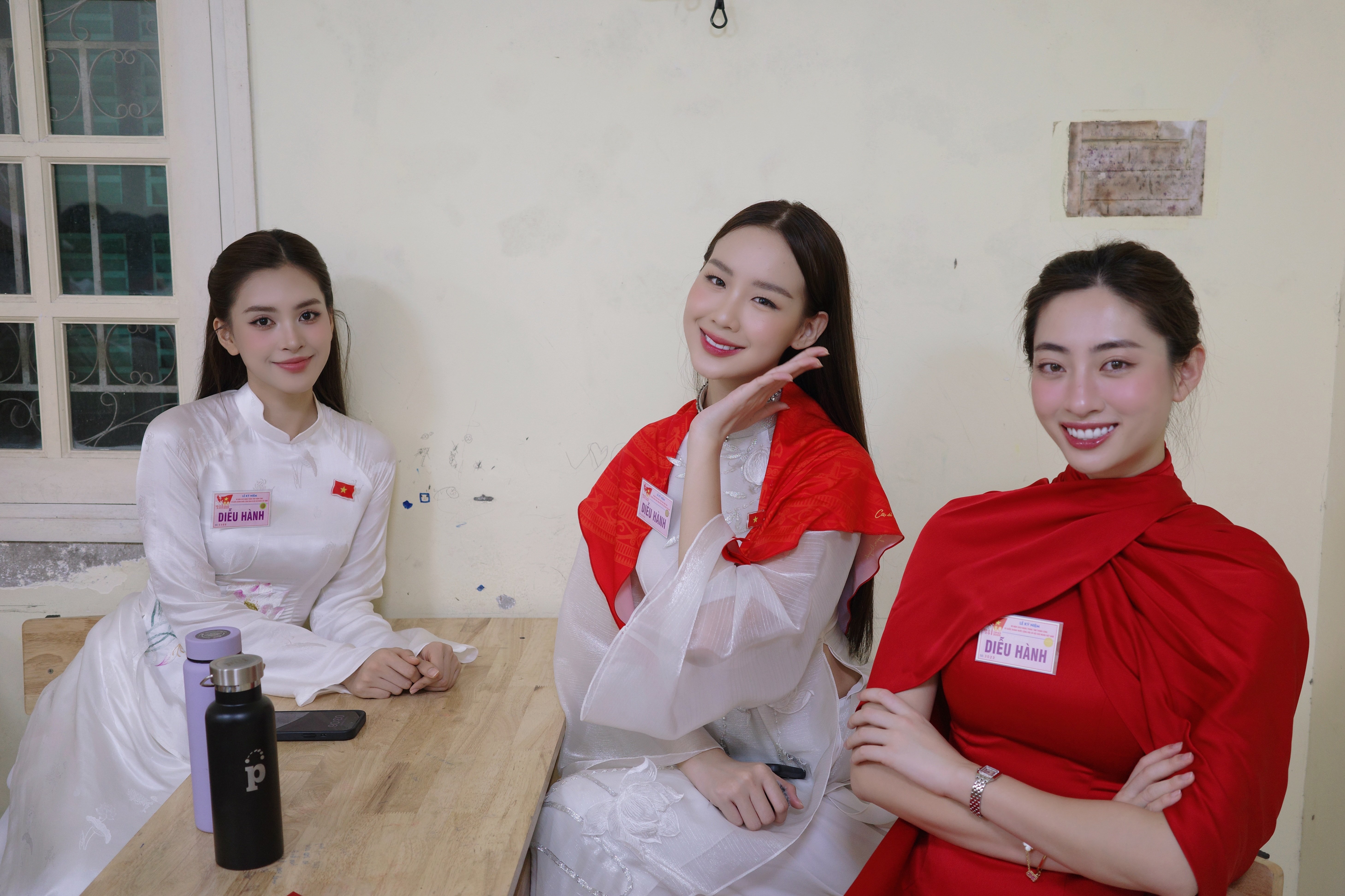 Hoa hậu Tiểu Vy đọ sắc cùng Thiếu tá công an vào vai girl phố - 4