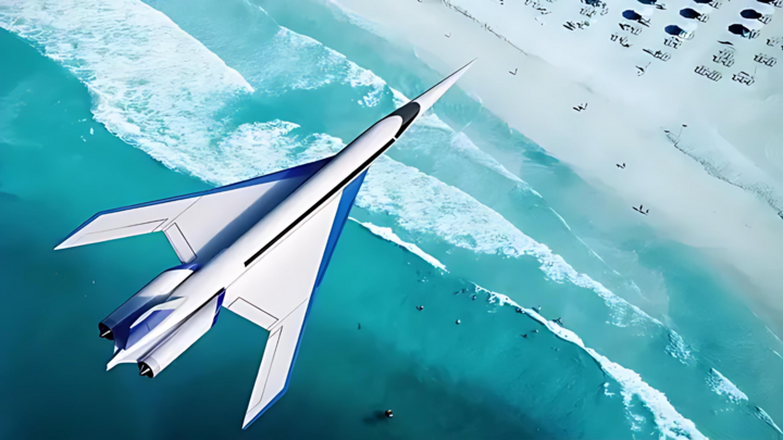 Spike S-512超音速ジェット機の設計では、CFDと空気力学を活用し、高速飛行を可能にしています。（出典：Interestingengineering）