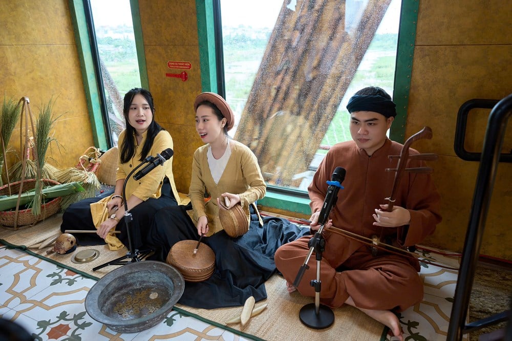 Khi nghệ thuật truyền thống “bước lên” tàu văn hoá “Hà Nội 5 cửa ô” - ảnh 2
