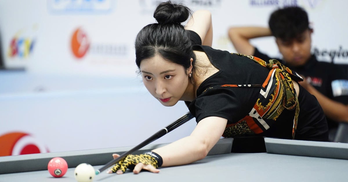 Billiards: Người đẹp Hàn Quốc gây ấn tượng, thắng cơ thủ nam tại TP.HCM