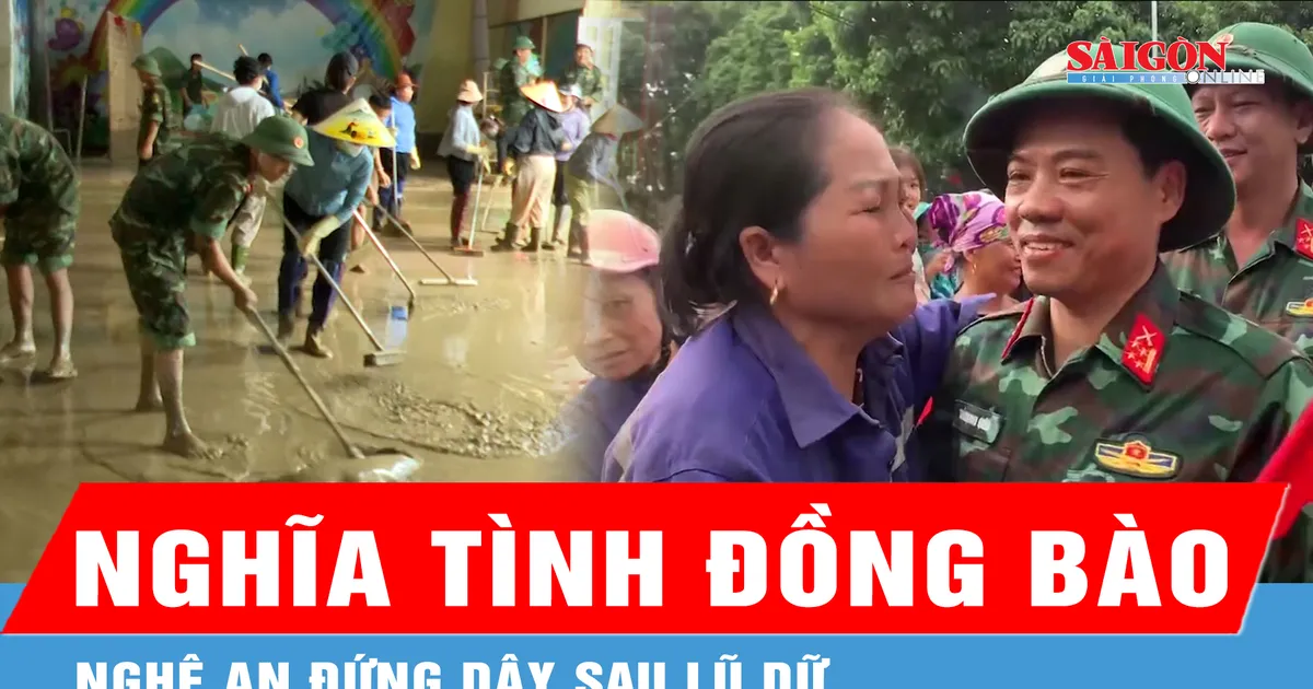 Western Nghe An rises up thanks to the love of compatriots