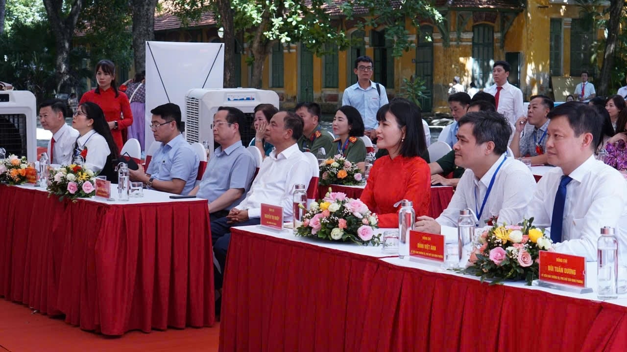 Khởi công dự án cải tạo, nâng cấp Trường THPT chuyên Chu Văn An- Ảnh 1.