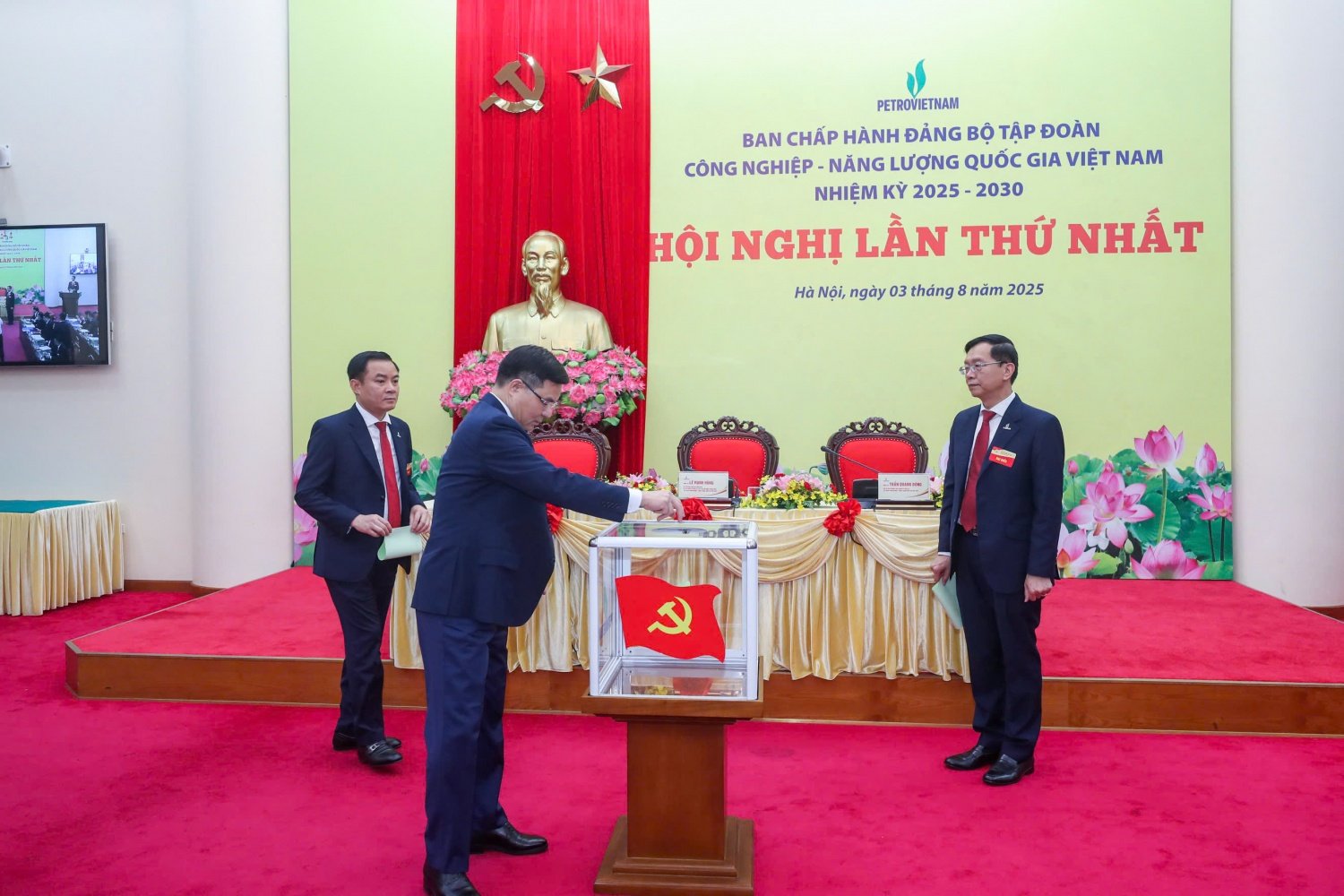 Hội nghị Ban Chấp hành Đảng bộ Petrovietnam lần thứ I nhiệm kỳ 2025-2030