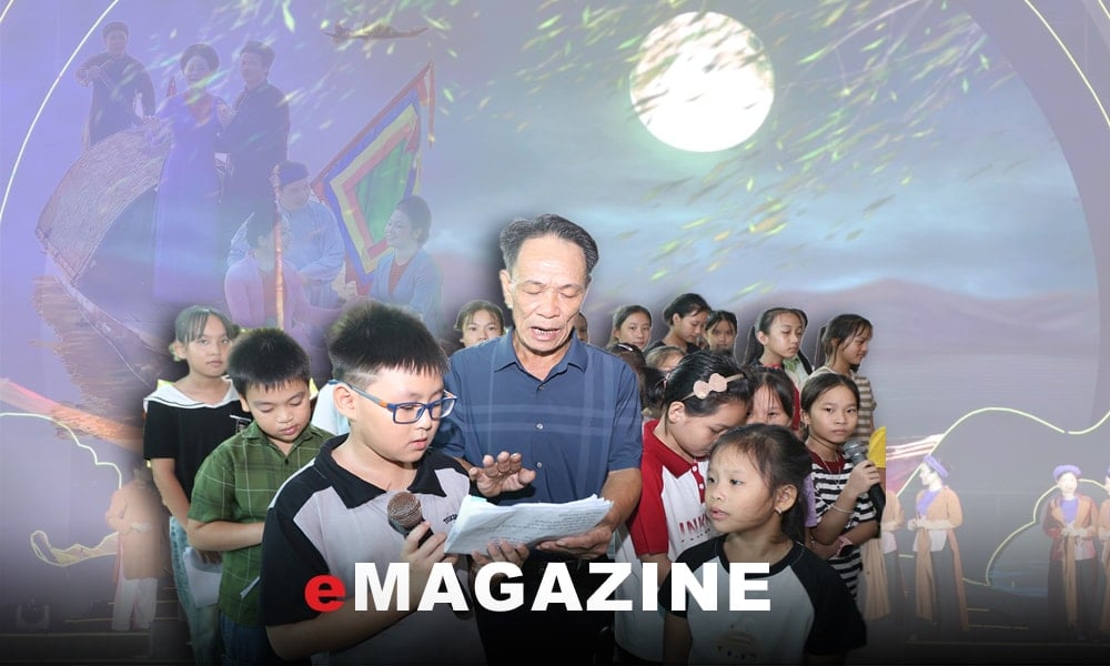 Un artesano de la comuna montañosa de Nghe An abre una clase de verano gratuita para difundir la pasión por el vi y el giam entre las generaciones jóvenes.