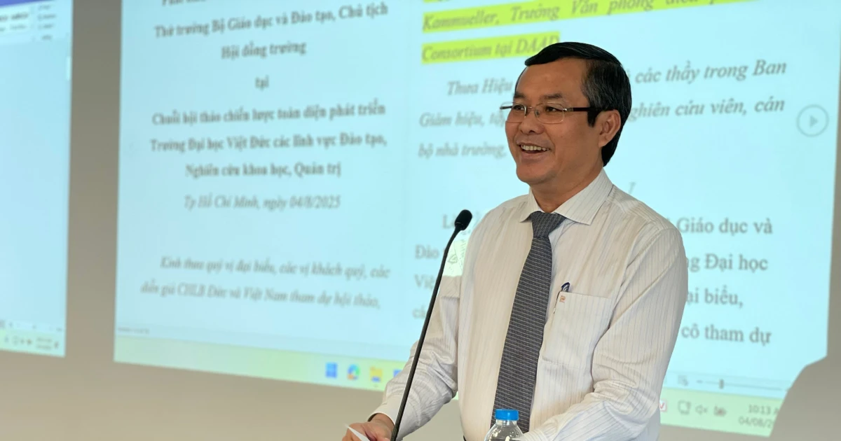 Trường Đại học Việt Đức hướng tới vị thế trường đại học hàng đầu Châu Á