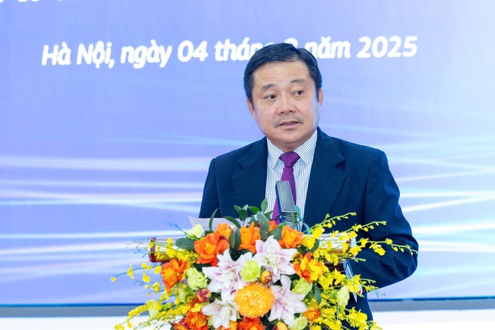 Ông Huỳnh Quang Liêm – Tổng Giám đốc Tập đoàn VNPT - phát biểu tại sự kiện. (Ảnh: VNPT)