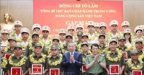 Tổng Bí thư Tô Lâm: Thi đua vì an ninh Tổ quốc có ở từng người, từ trong suy nghĩ, hành động và mọi công việc hàng ngày