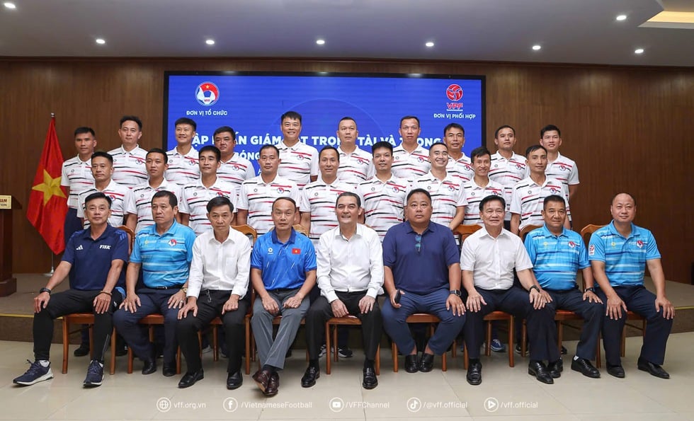 Trọng tài Trần Đình Thịnh qua đời, Tổng thư ký VFF: Sẽ tổ chức hậu sự trang trọng, nghĩa tình nhất- Ảnh 2.