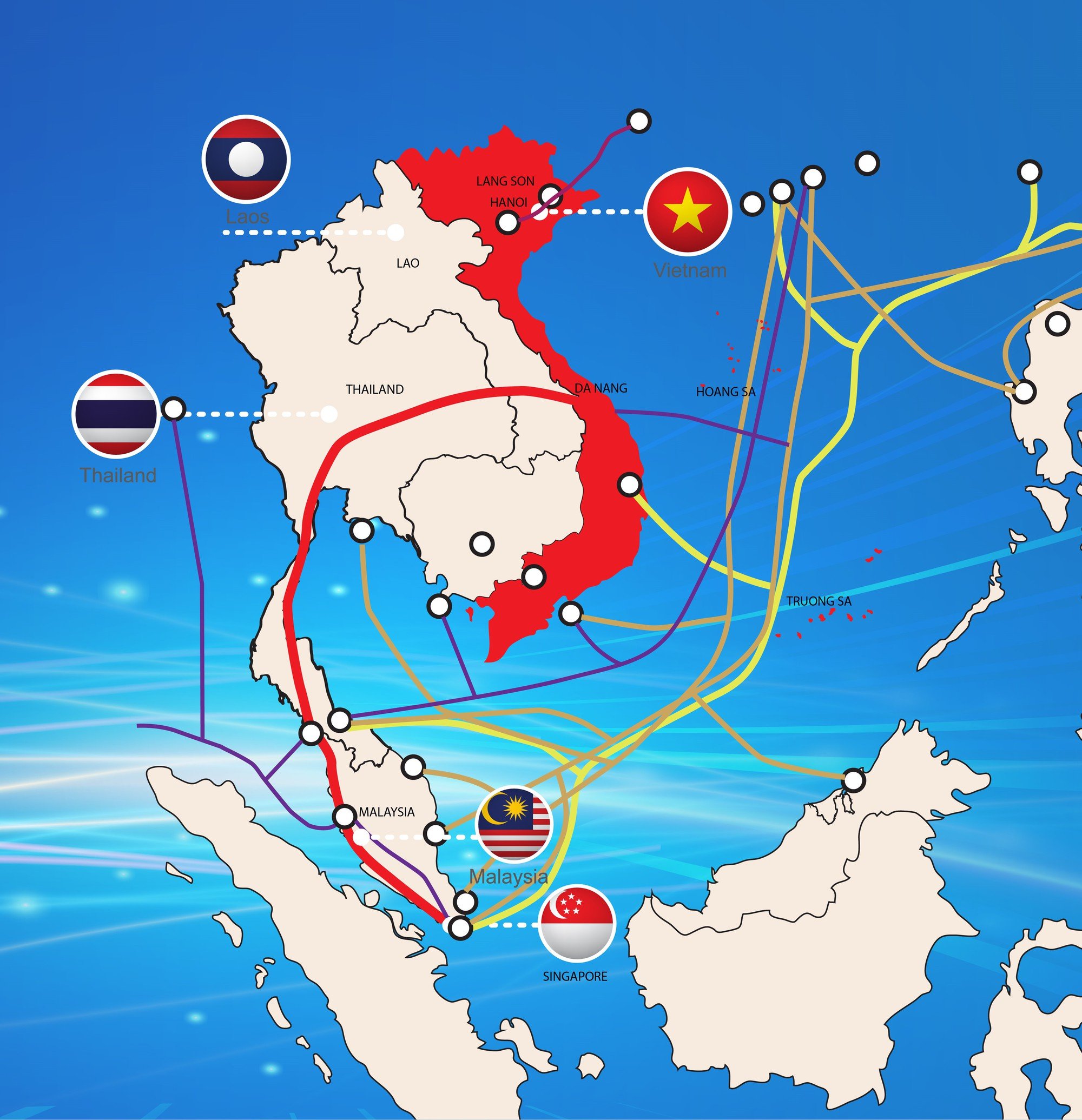 Khai thác cáp quang đất liền VSTN: VNPT tiên phong làm chủ hạ tầng kết nối từ mặt đất đến không gian- Ảnh 2.