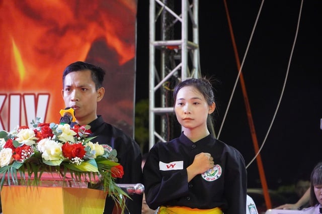 Hàng trăm VĐV tranh tài tại giải vô địch võ cổ truyền ở phố biển Gia Lai- Ảnh 1.