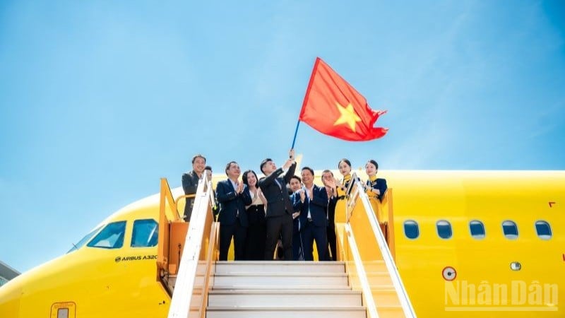 ក្រុមហ៊ុនអាកាសចរណ៍ Vietravel បានស្វាគមន៍ជាផ្លូវការនូវយន្តហោះ Airbus A320 របស់ខ្លួន ដែលជាជំហានបន្ទាប់ក្នុងការធ្វើដំណើររបស់ខ្លួន ដើម្បីបង្កើនសមត្ថភាពប្រតិបត្តិការ និងការអភិវឌ្ឍន៍ប្រកបដោយចីរភាព។