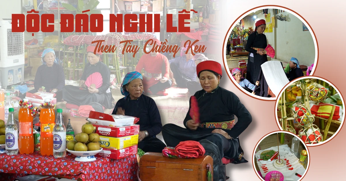 Độc đáo nghi lễ Then Tày Chiềng Ken