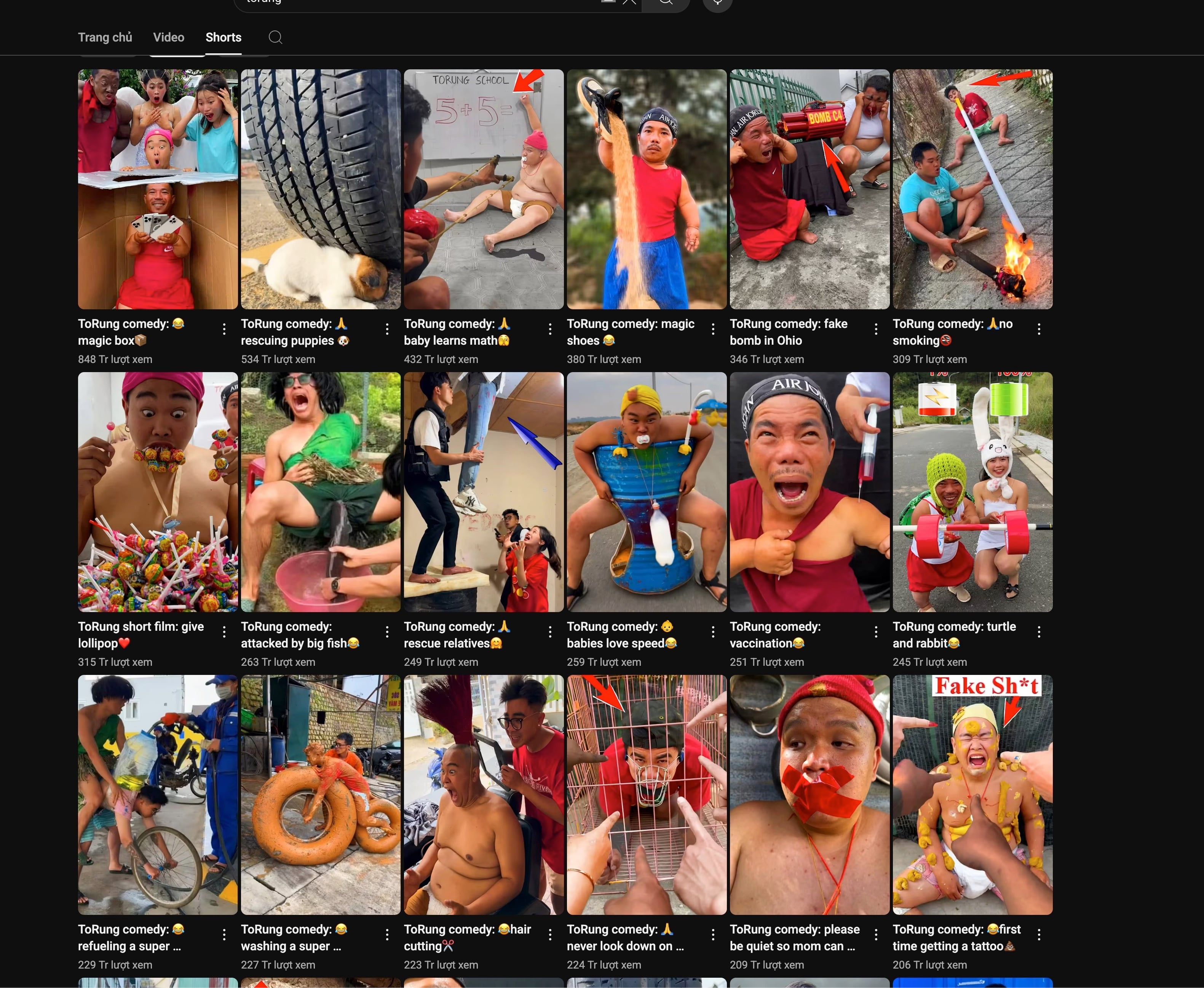 Kongen av YouTube Vietnam 1