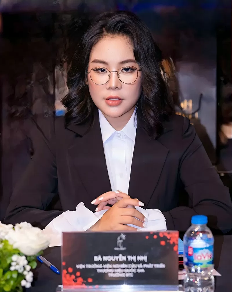 Bà Nguyễn Thị Nhị - Viện trưởng Viện nghiên cứu đào tạo và phát triển thương hiệu quốc gia, Trưởng BTC cuộc thi.