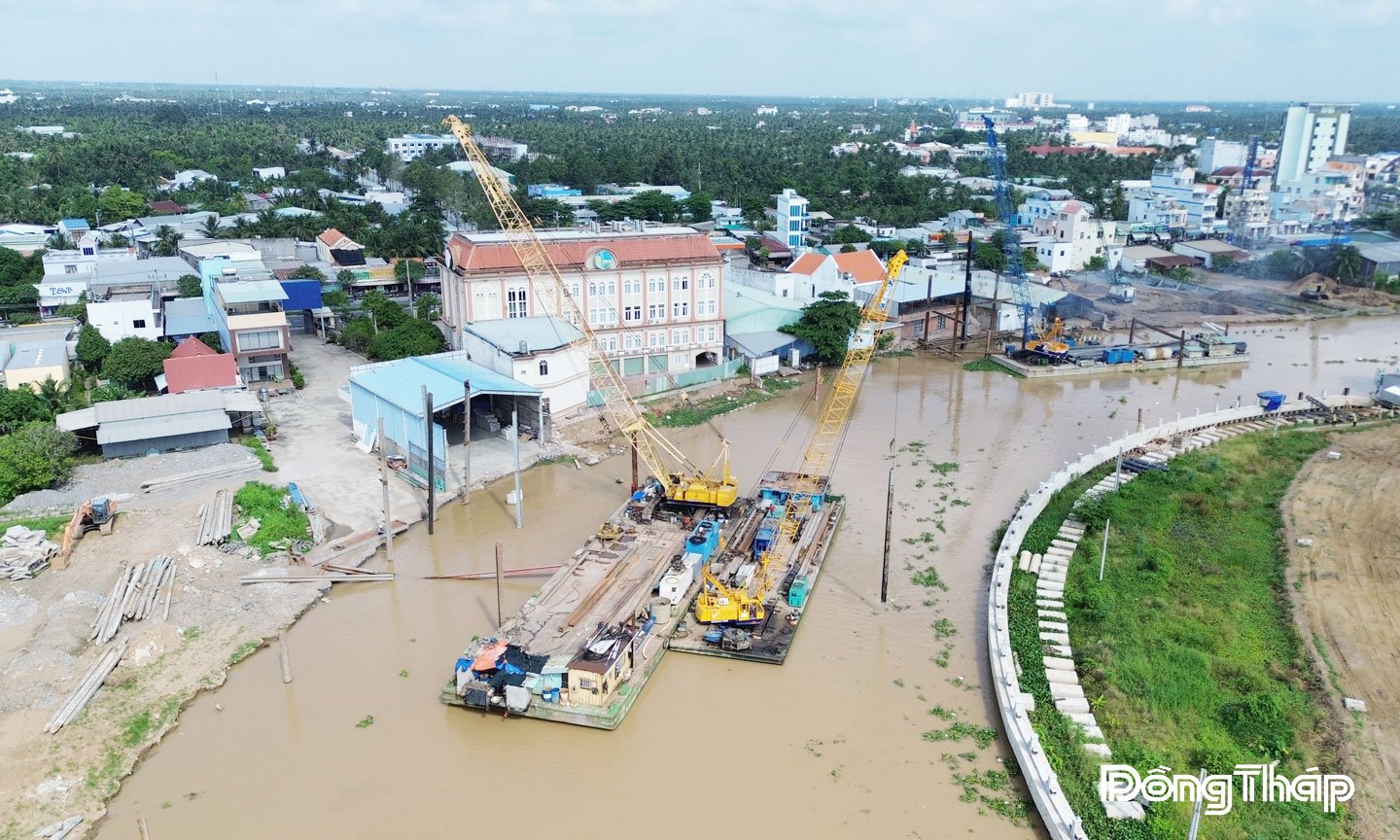 Nhiều dự án trọng điểm trên địa bàn tỉnh đang được tập trung đẩy nhanh tiến độ.