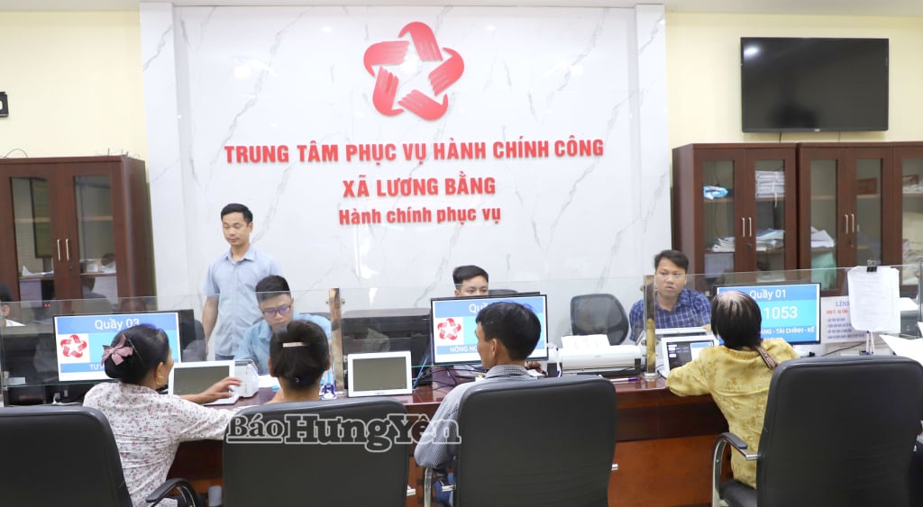 Cải cách hành chính được coi là khâu đột phá để xã Lương Bằng rộng cửa đón nhà đầu tư.