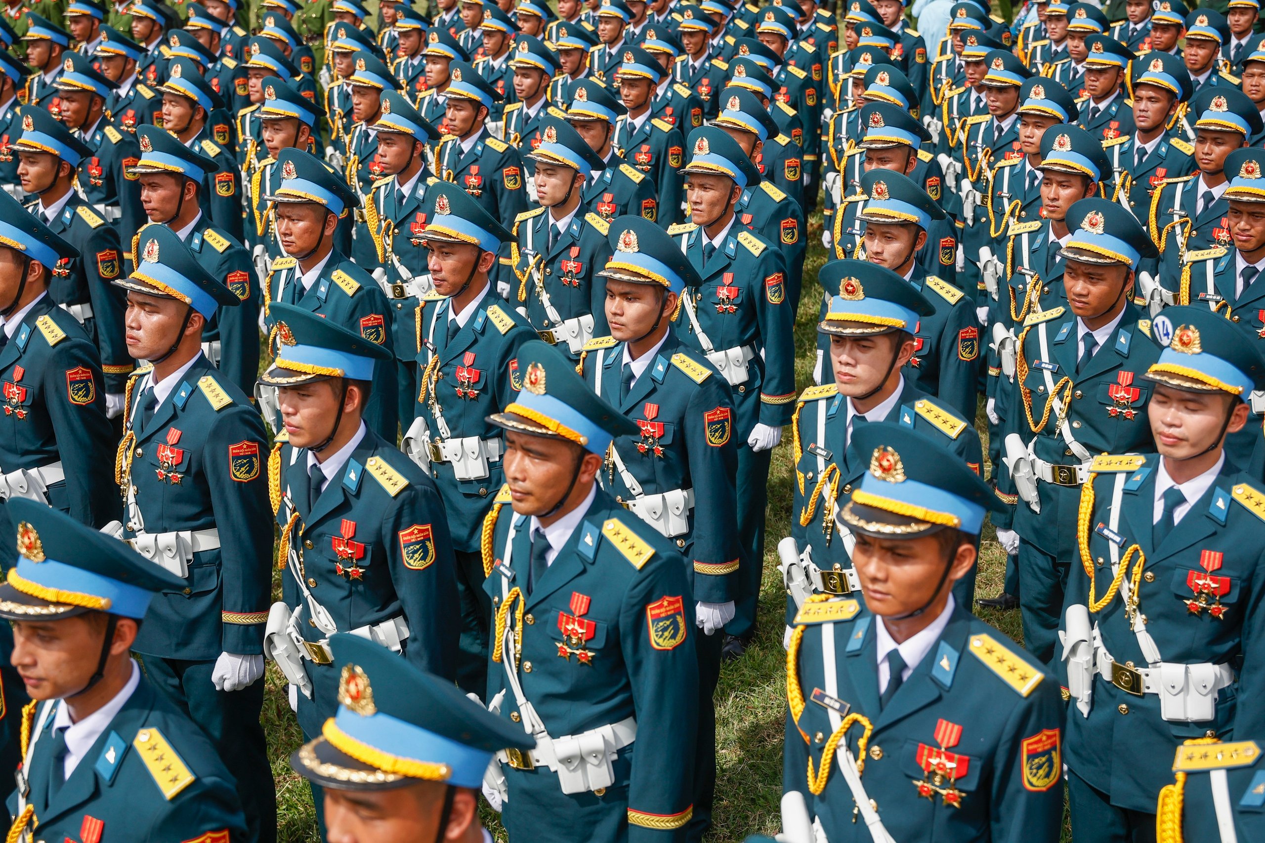 Kỵ binh xuất hiện tại buổi hợp luyện nhiệm vụ diễu binh A80- Ảnh 28.