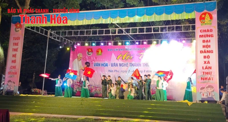 Hội thi văn hóa - văn nghệ thanh thiếu nhi chào mừng Đại hội Đại biểu Đảng bộ xã Yên Phú, nhiệm kỳ 2025-2030