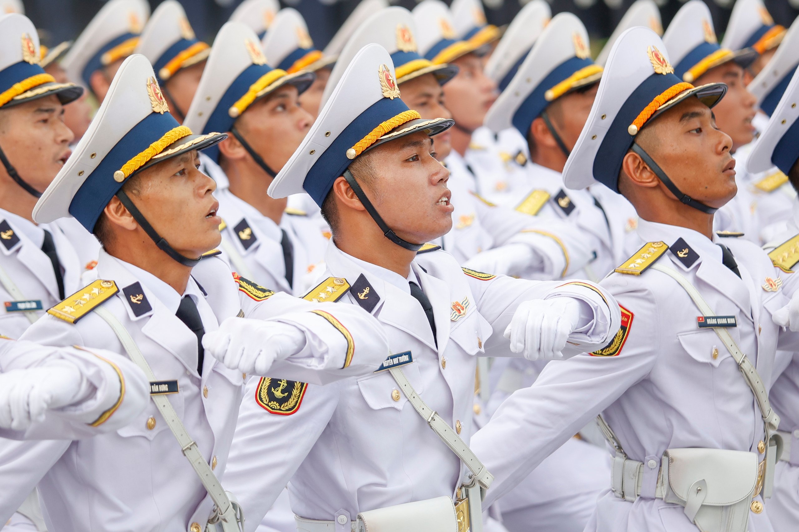 Kỵ binh xuất hiện tại buổi hợp luyện nhiệm vụ diễu binh A80- Ảnh 4.