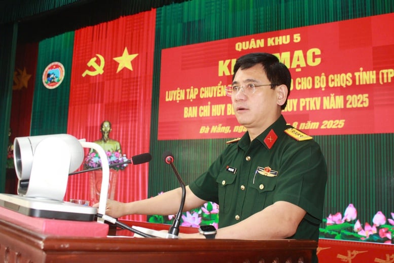 Quân khu 5 nâng cao chất lượng sẵn sàng chiến đấu của lực lượng vũ trang- Ảnh 1.