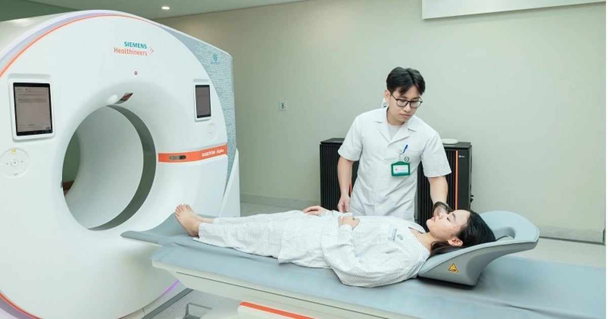 Bệnh viện đầu tiên tại miền Bắc có máy CT lượng tử hiện đại