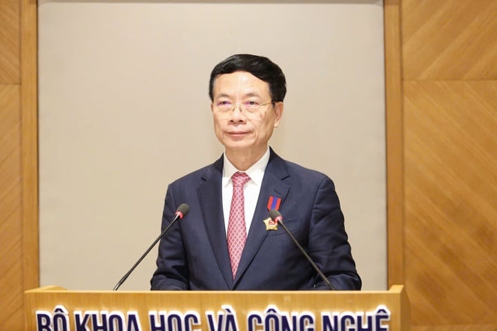 Lễ trao tặng Huân chương Lao động hạng Nhất và Huân chương Hữu nghị của Nước CHDCND Lào: Ghi nhận đóng góp thúc đẩy hợp tác KH&CN Việt - Lào - Ảnh 5.