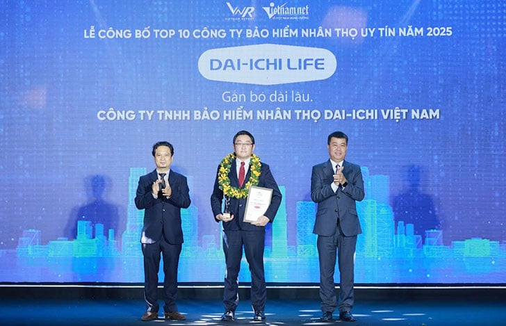 Dai-ichi វៀតណាម​ក្នុង​ក្រុមហ៊ុន​ធានា​រ៉ាប់រង​អាយុ​ជីវិត​ដ៏​ល្បី​ទាំង​១០​ឆ្នាំ​២០២៥