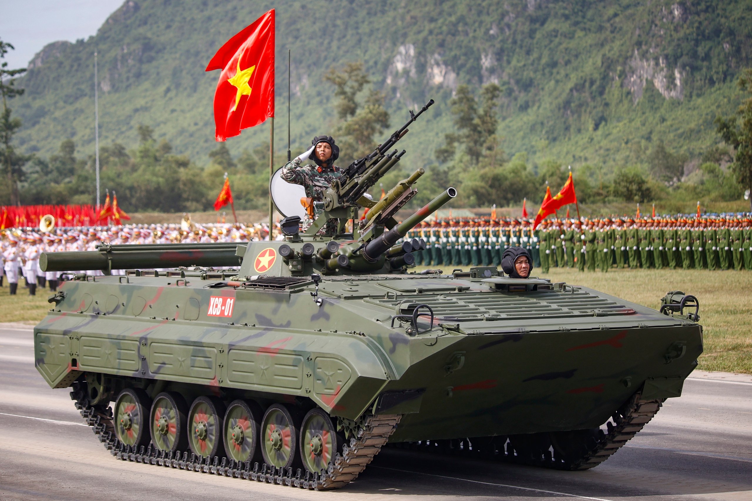 Quân đội, công an phô diễn sức mạnh với dàn khí tài hiện đại- Ảnh 9.