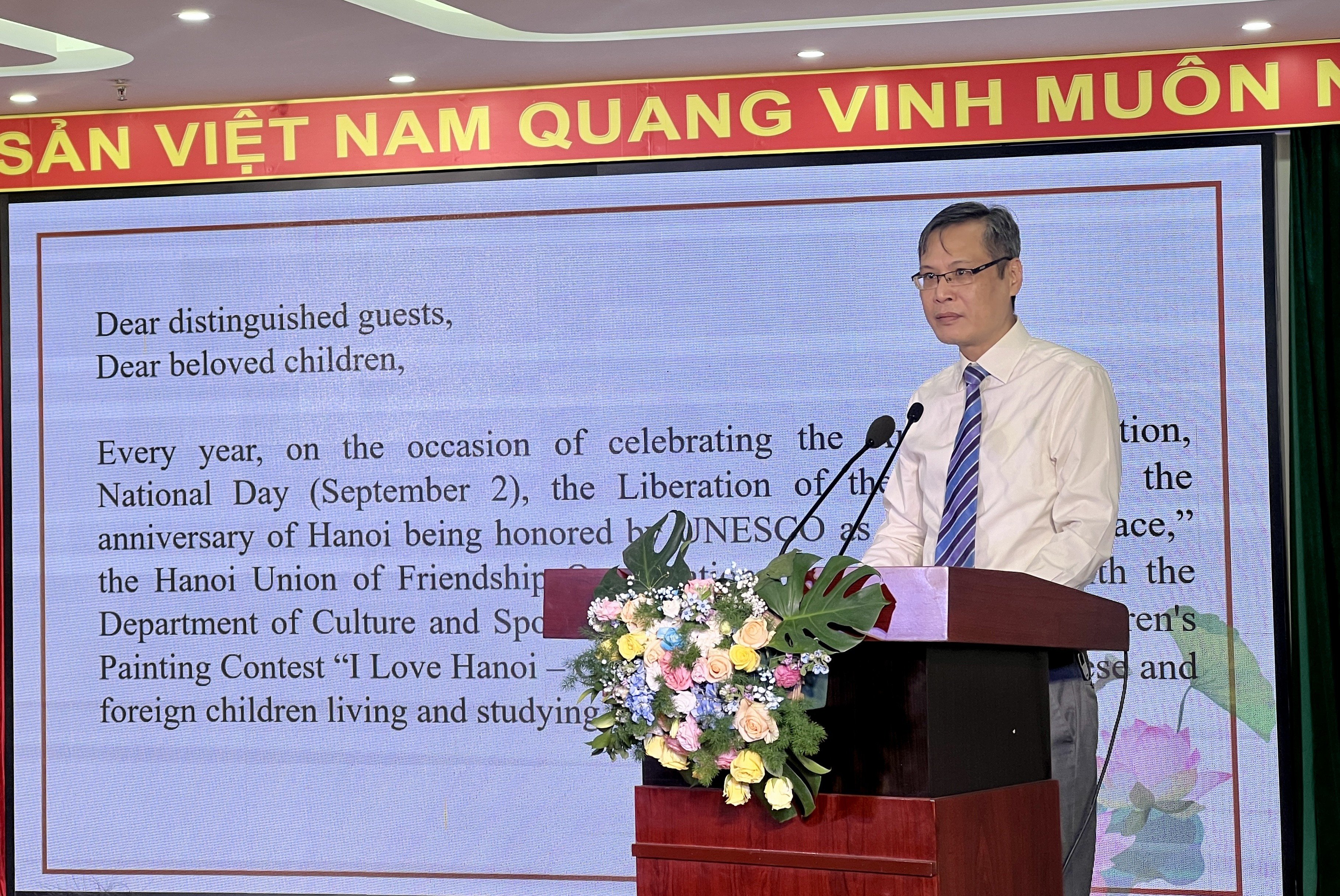 Vẽ Hà Nội - vẽ hòa bình qua lăng kính thiếu nhi Việt Nam và quốc tế