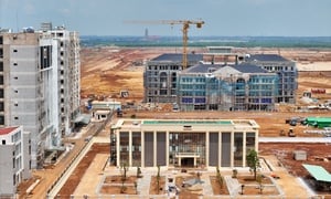 Cận cảnh trụ sở cơ quan quản lý nhà nước trong sân bay Long Thành