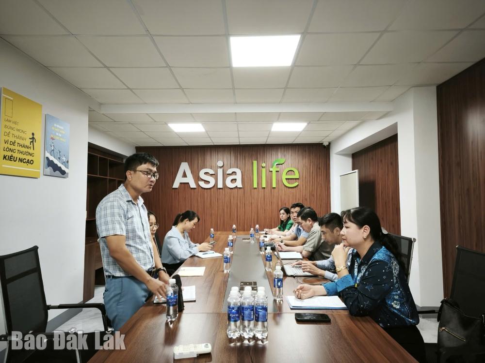 The inspection team of the Department of Health worked with Asia Life Joint Stock Company on the case of producing Kera vegetable candy.