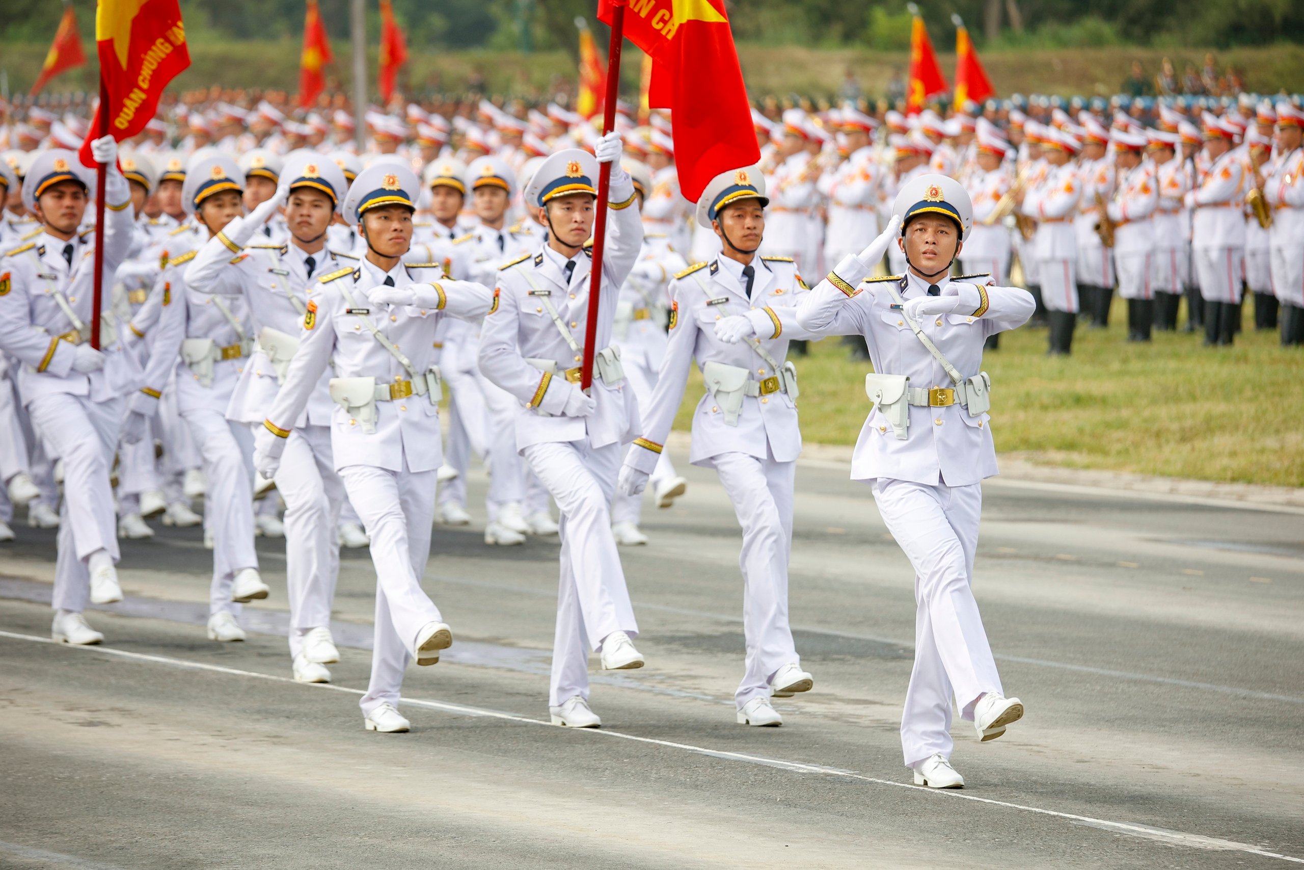 Kỵ binh xuất hiện tại buổi hợp luyện nhiệm vụ diễu binh A80- Ảnh 3.