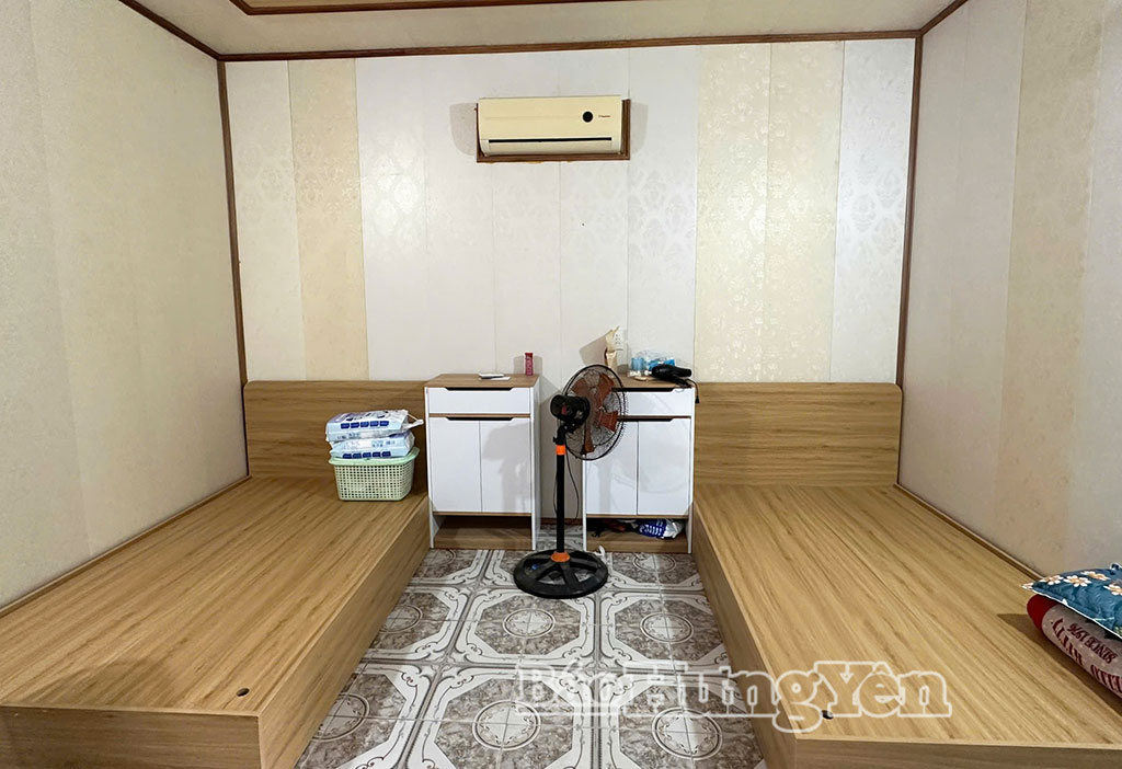 Không gian sống sạch sẽ, tiện nghi cho các mẹ bầu tại mái ấm của CLB thiện nguyện trẻ Thái Bình.